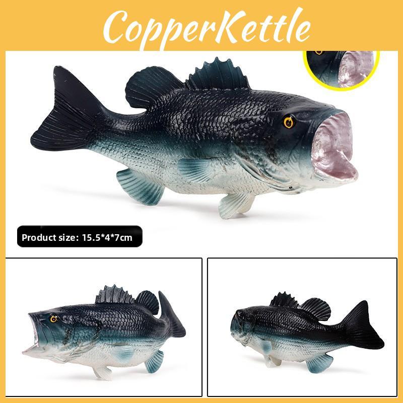 Kids Lateolabrax Japonicus Marine Life Figurine Model Toy For Learning Decor And