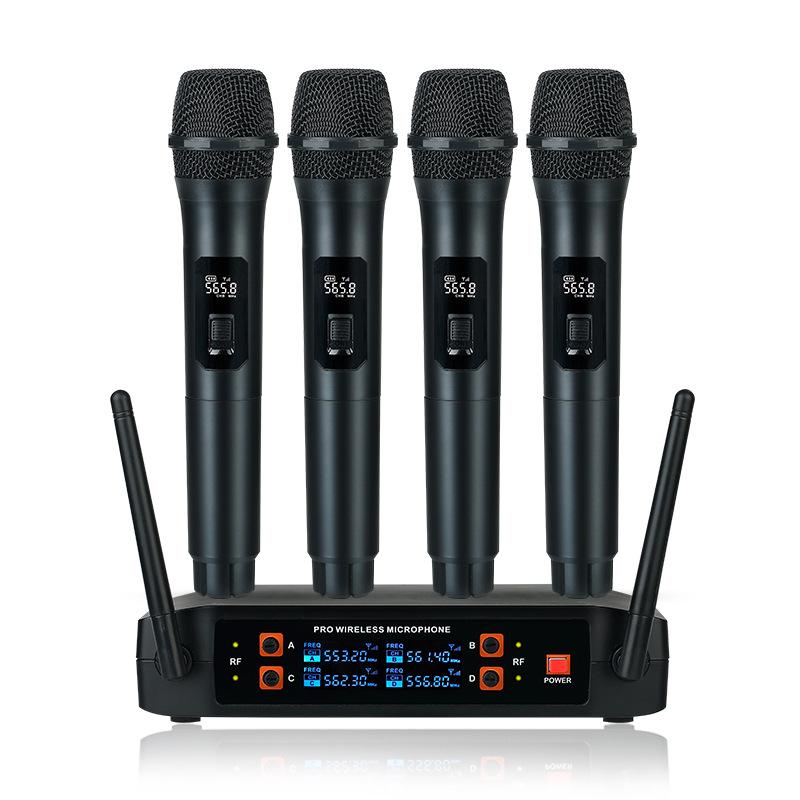 

Wireless Handheld Microphone Set for Home Karaoke, Stage, KTV, and Conference K8