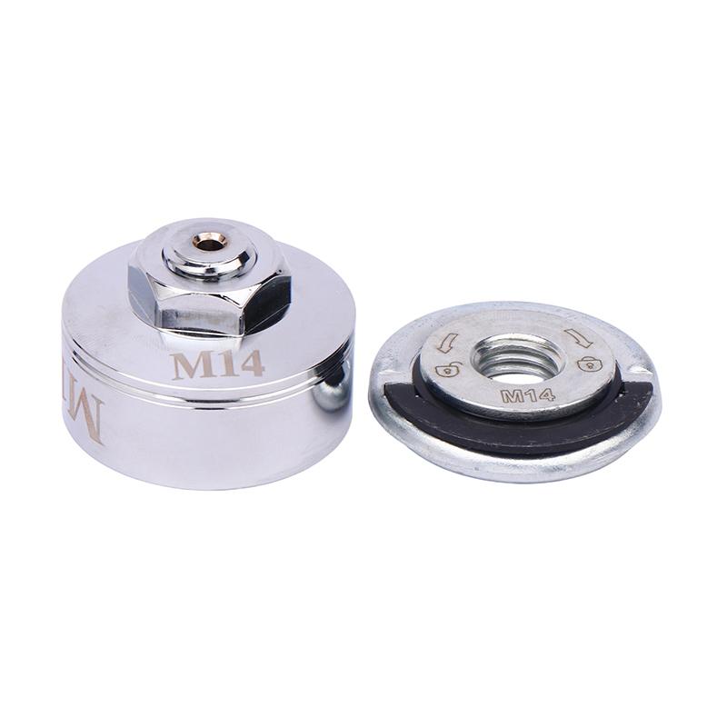 Adapter für X LOCK auf M14 Gewinde oder 5/8 Gewinde Schnellspann-Flanschmutter für Winkelschleifer Trennscheiben Polierscheiben Adapter