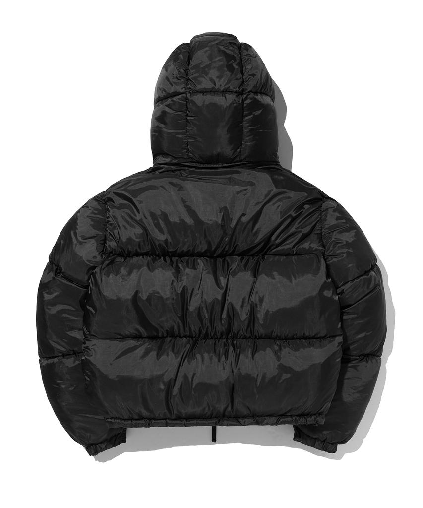 Suade Short Puffer Jacket [Black]