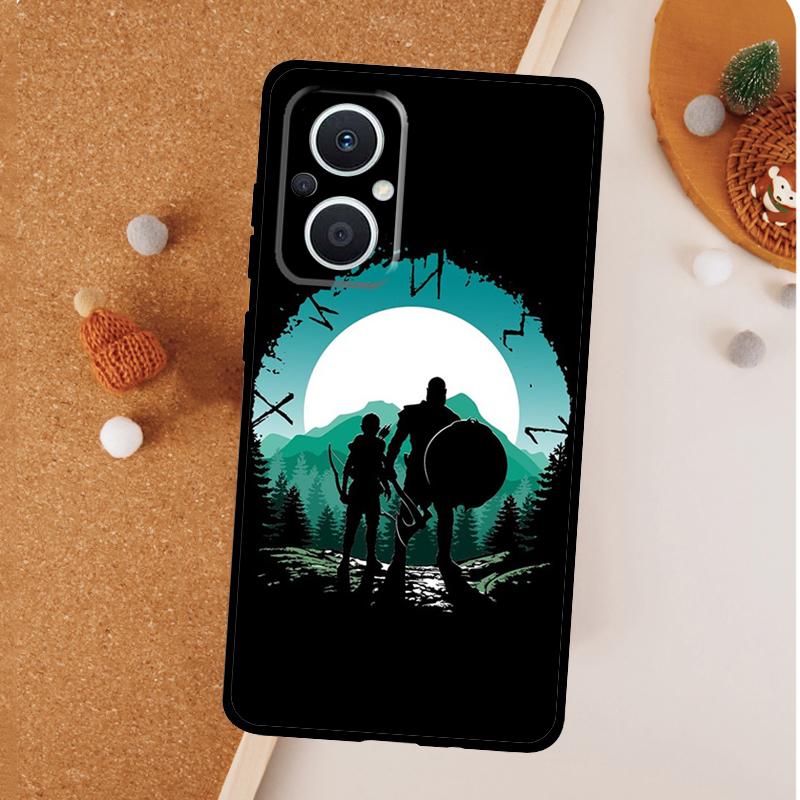 God of War Case For OPPO Reno 8T 7 8 10 11 12 13 Pro 13F 12F 11F OPPO Find X8 Pro X6 X3 X5 Lite Cover