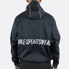 Nike Letter Print Half-Zip Hooded Long Sleeve Jacket Men Jackets Black AT5283-010