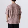 New Summer Heavy Short-sleeved T-shirt for Men Loose Large Size Retro Thin Shirt