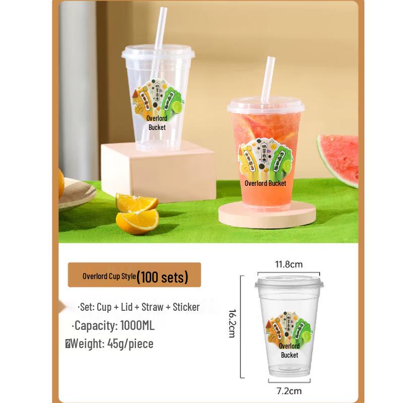 SIVIR Disposable Chubby Cups Set