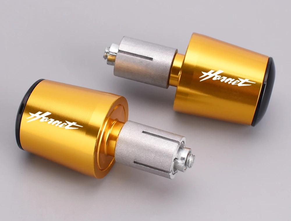 For Honda CB400 CBR CB 500 600 CBF600 Hornet 600 Motorcycle Handle Bar End Weight Handlebar Grips Cap Anti Vibration Silder Plug