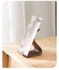 Portable Wooden Phone and Tablet Stand for Easy Viewing