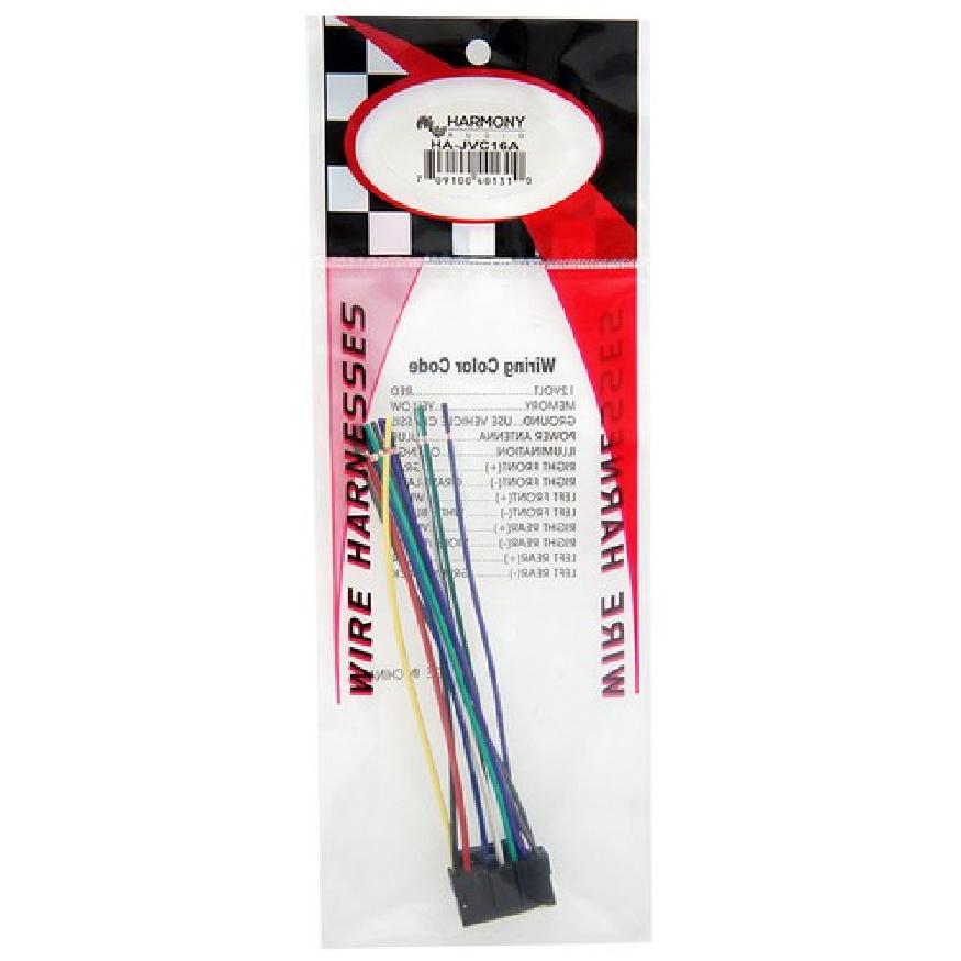 JVC KD-LH910 Aftermarket Stereo Radio Receiver Replacement Wire Harness Cable