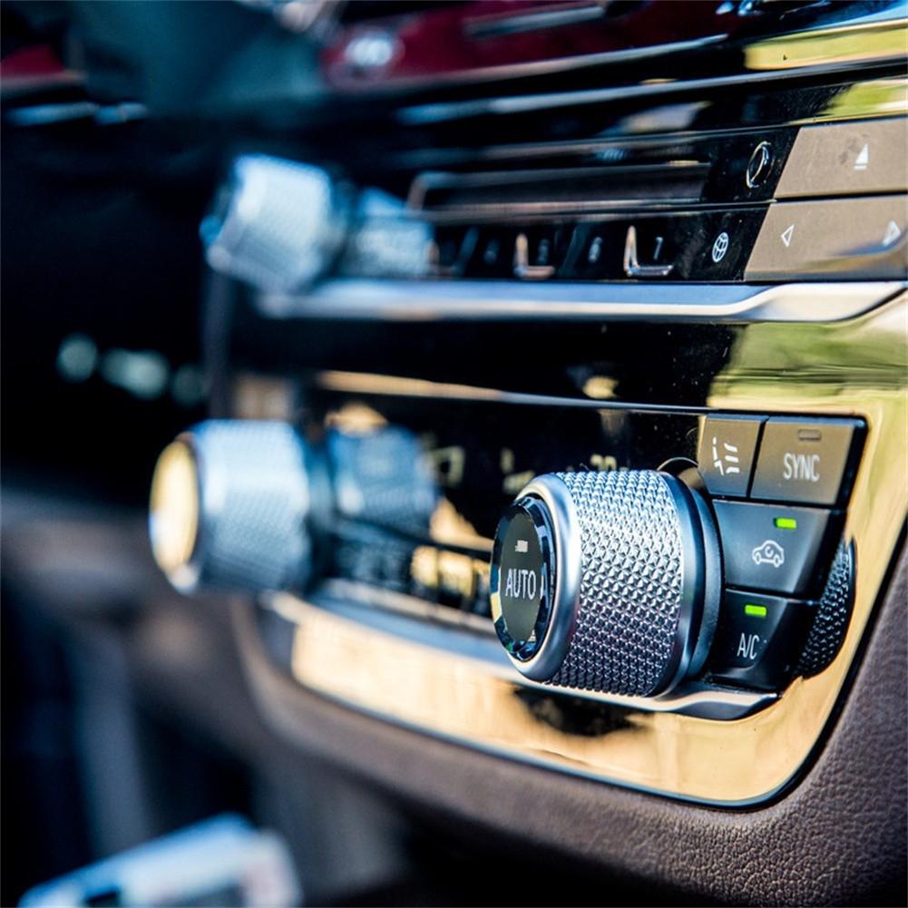 Buton de volum pentru controlul climatizării AC Capac inel de cristal pentru BMW G02 G01 G30 G12