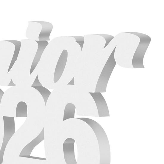 Senior 2026 Schild Abschlussjahrgang 2026 Foto-Requisite Abschluss-Tischdekoration für Senior-Night-Dekor High School College Abschlussfeier Zubehör