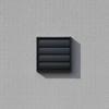Wall Vent Cover with Screen Mesh Outdoor Louvered Grille External for Kitchen