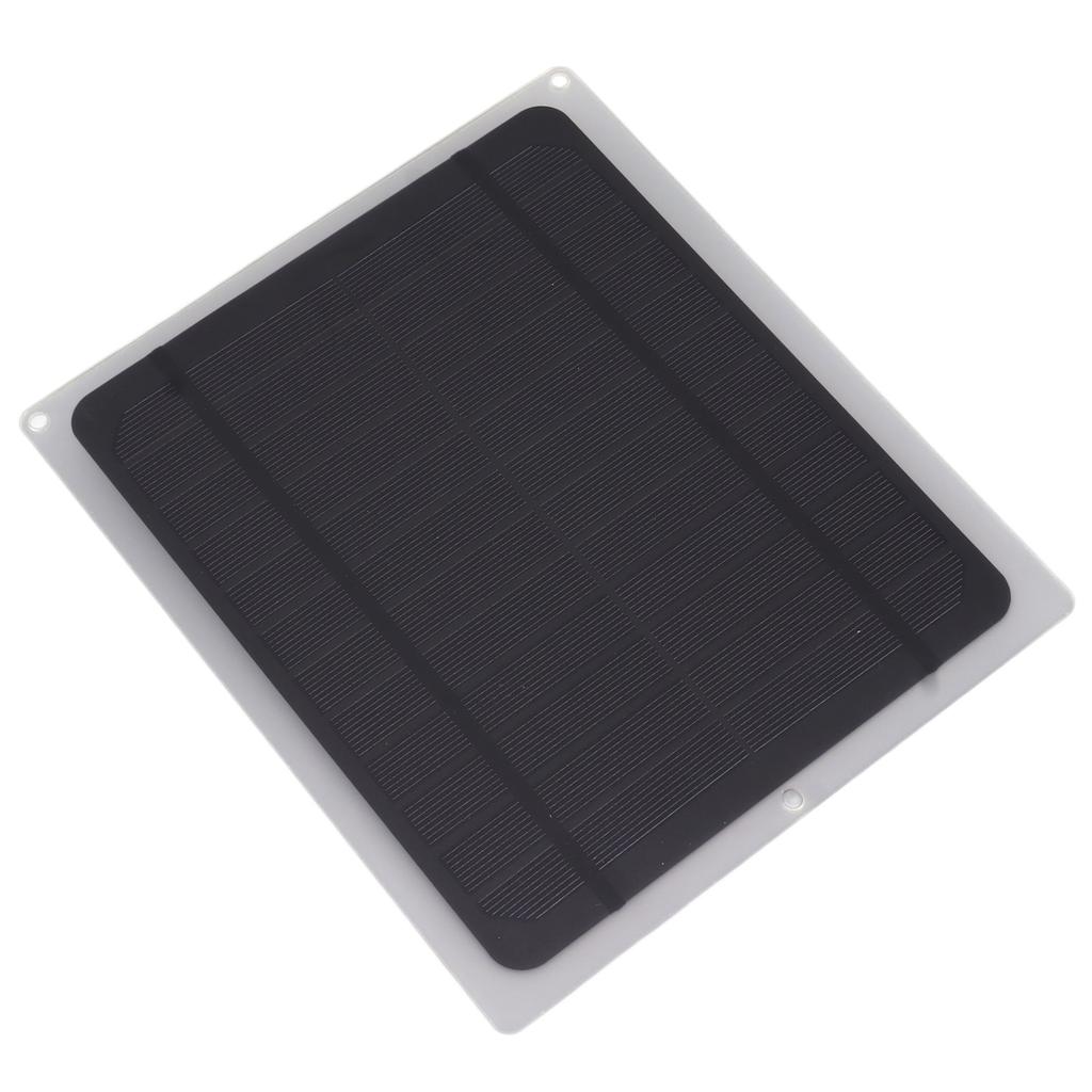 12W Solar Panel Monocrystalline Portable Solar Panel Charging Kit for Car Fan Cell Phone