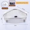 ZISIZ Stainless Steel Kitchen Sink Draining Basket
