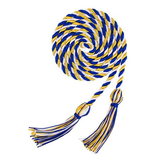 Maturitní šňůry se střapcem 67 palců Národní vyznamenání Pletené šňůry pro vysokoškolské absolventy Bakalář Mistr Doktor Maturitní ceremonie