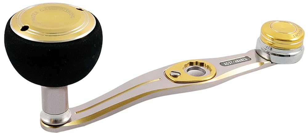 

Studio Ocean Mark Bait Custom Handle DG Dark AG37/AB68Cb Silver/Gold