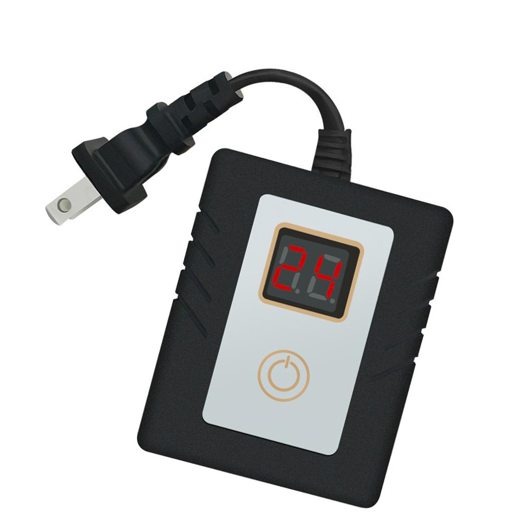 Temporizador Automático Enchufable Controlador de Tiempo Con Pantalla LCD Para Decoración Festiva Hidroponía Compatible 110-220V