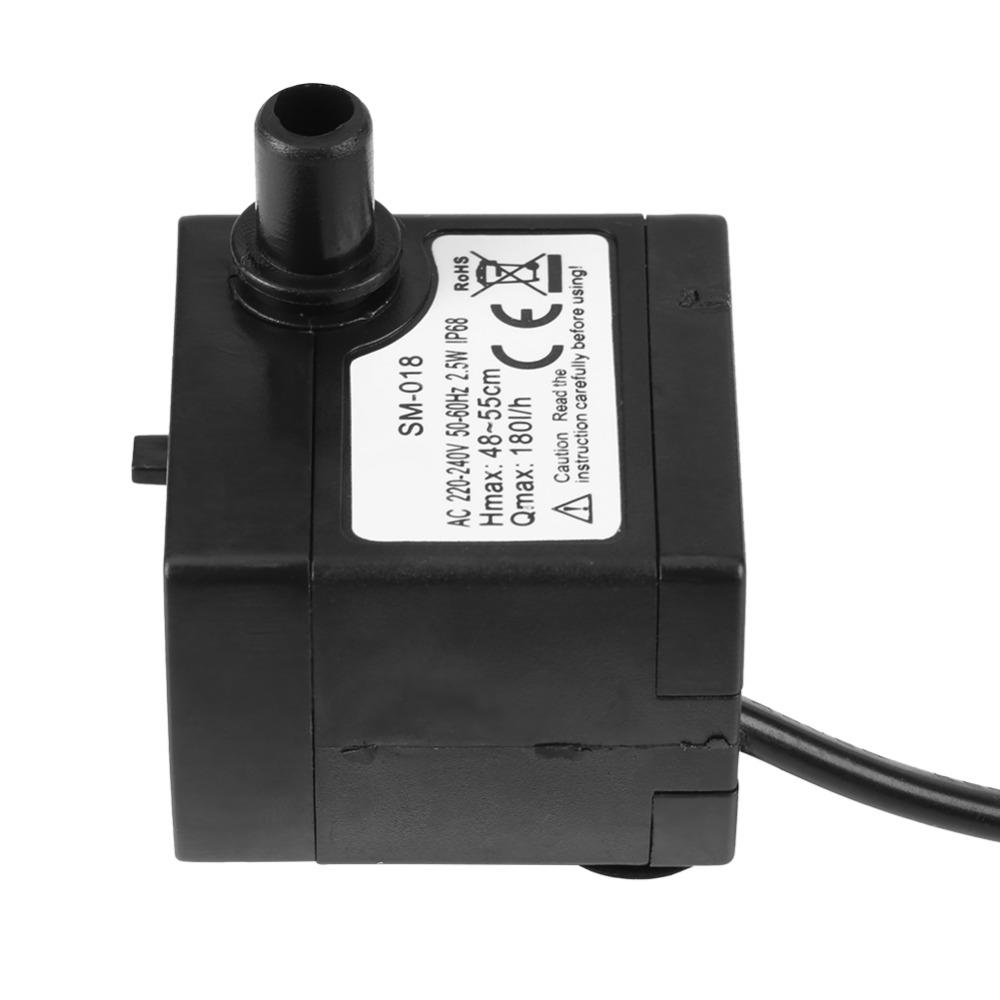 Submersible Design Mini Water Pump Ultra Quiet Operation Aquarium Pump Ultra Quiet Pump  Fish Pond