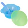Baby Suction Bowl with Lid and Spoon Set Food Grade PP Machine Washable Baby Feeding Bowls