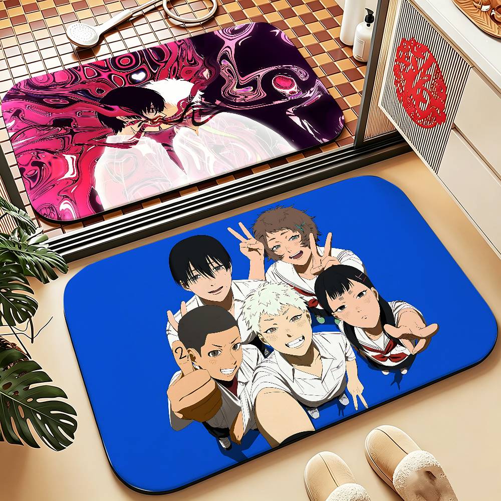 Anime T-the Summer Hikaru Died Carpet Bathroom Anti-slip Mat Door Mat Home Decoration Mat Entrance Door Mat Scratch-resistant