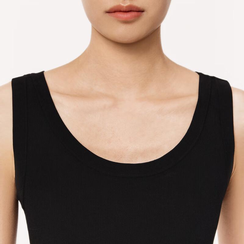 LESS 2024 Spring Casual Round Neck Knit Vest