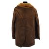 LOEWE Sheep leather leather Mouton jacket 36 Brown genuine leather Women Used