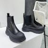 Women's Thick Bottom Boots  Autumn and Winter Marten Shoes Boots Designer Women's Shoes Knee High Chelsea Boots