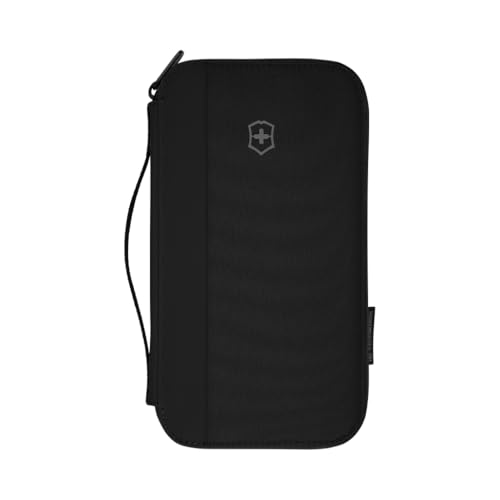 

Victorinox Travel Essentials Travel Organizer, Passport Holder, Men s Wallet, Folding Wallet, Brand Name Wallet, Card Case, Black [Official Japanese P