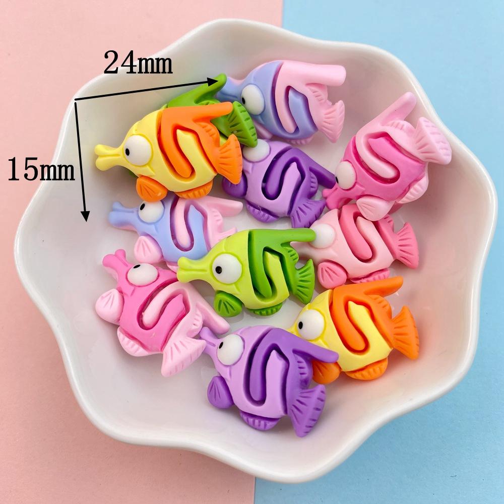 

20Pcs New Cute Resin Cartoon Shell, Crabs, Small Fish Flat Back Scrapbooking DIY Jewelry Craft Decoration Accessories