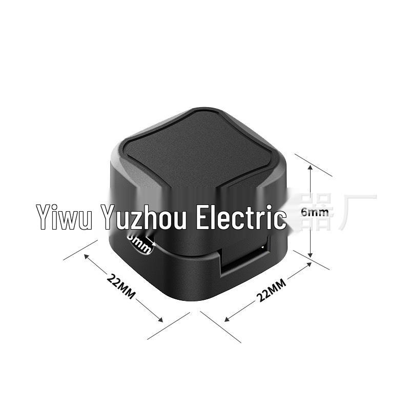 Magnetic Mouse & Keyboard Cable Organizer: Self-Adhesive, Trace-Free Desktop Winder
