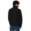 Threadbare Mens Teddy Fleece Quarter Zip Sweatshirt