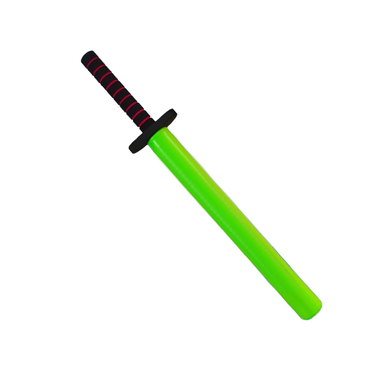 

Тренировочный меч Детский спарринговый меч Палка Практический инструмент для тренировок по боевым искусствам Зеленый зелёный