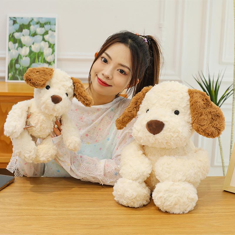 Jack puppy plush toy cute super soft puppy dog doll super soft soothing doll birthday gift