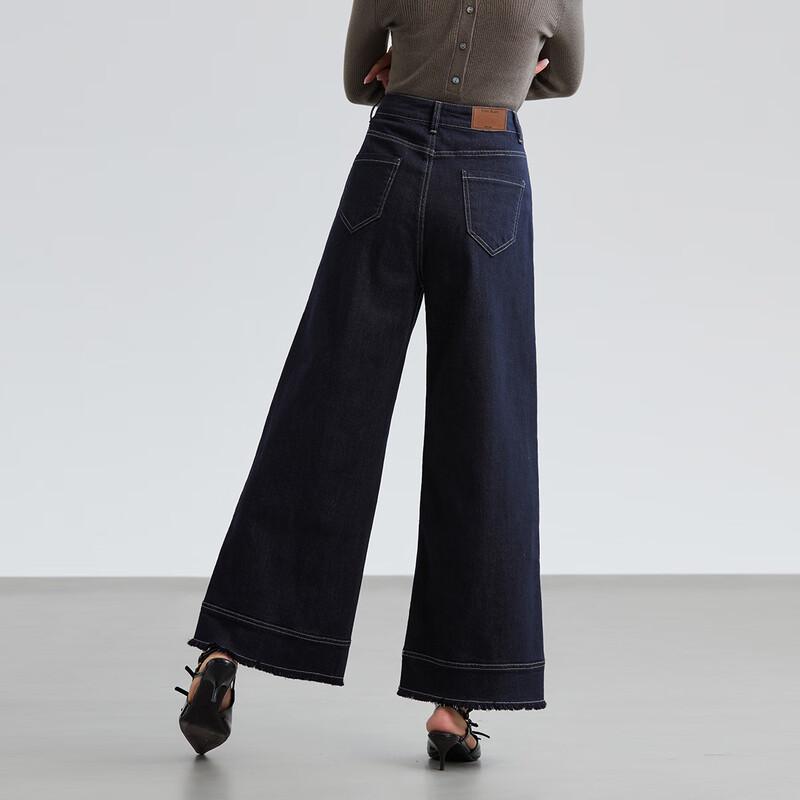 FivePlus Women's Straight-Leg Wide-Leg Jeans