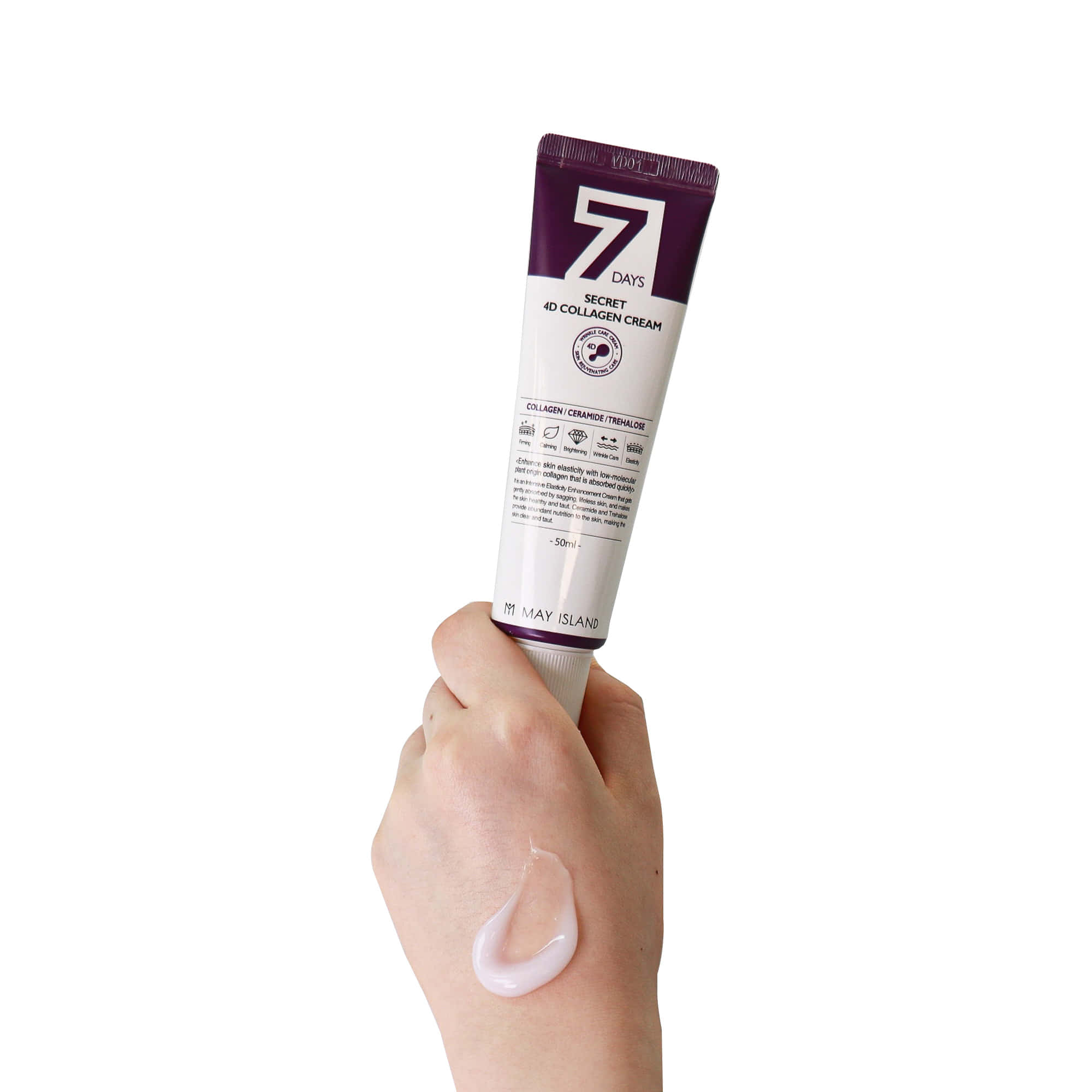 

Authentic May Island 7 Days Secret 4D Collagen Cleansing Foam 30ml Elasticity Korea Shipping
