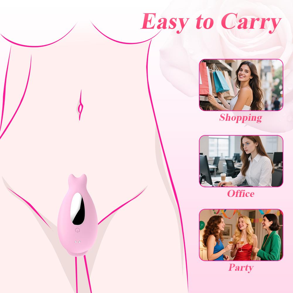 APP Wearable Vibrator for Women Bluetooth Control Egg Clit Stimulator Magnetic Wear Vibrating Female Masturbator Sex Toys Adults