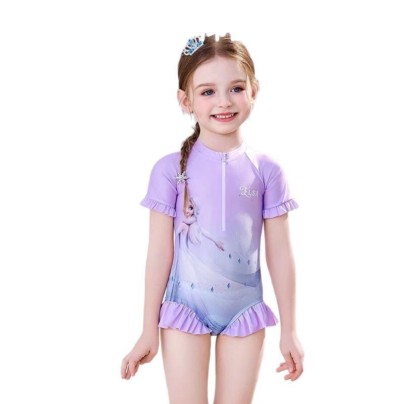Disney Girls' One-Piece Swimsuit Set D35024