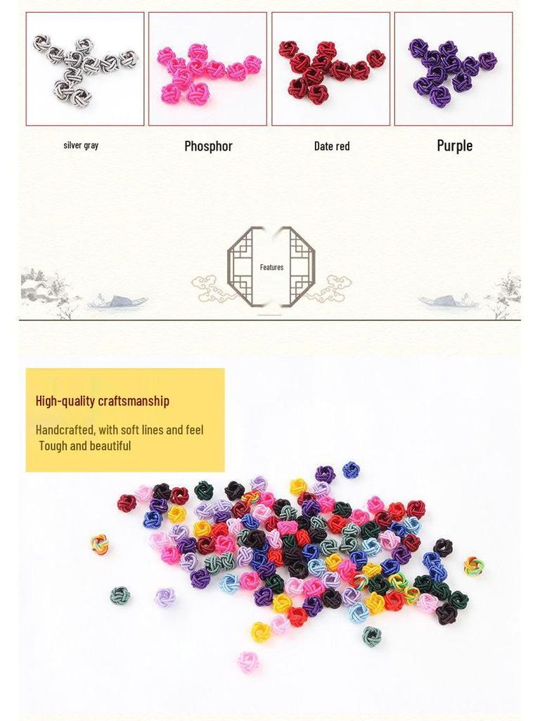 Colorful Handmade Pineapple Knot Bracelet Kit: Red String & Braided Rope Materials