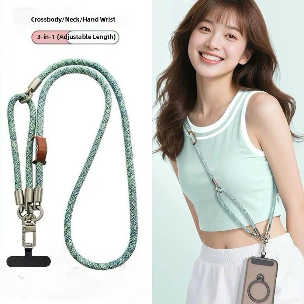 Anti-lost Mobile Phone Anti-lost Rope Adjustable Long Chain Neck Straps Outdoor Use
