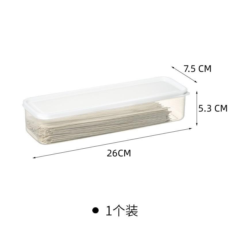 

1/3pcs Food Fresh-Keeping Box Set, Transparent Stackable with Lids for Herbs Garlic Eggs, Airtight Kitchen Storage Container