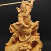 Guan Yu Statue guan gong Three Kingdoms Solid Wood Feng Shui wood Carving Home Decorations