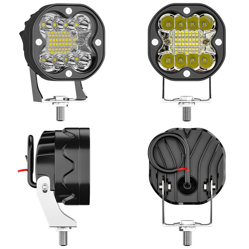 3" Running Lights for Cars Motorcycle Led Bar Fog Lights Headlights Spotlight DRL Pod Lamps for Auto 4x4 Off Road ATV