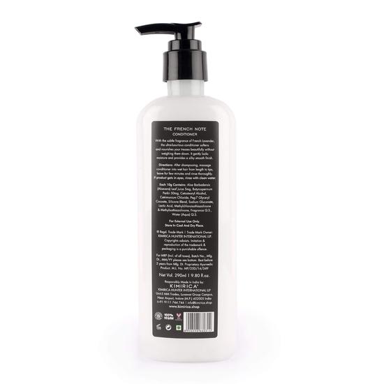 Kimirica The French Note – Haarspülung mit französischem Lavendel aus natürlichen Extrakten für alle Haartypen, 100 % vegan, SLS-frei, 290 ml