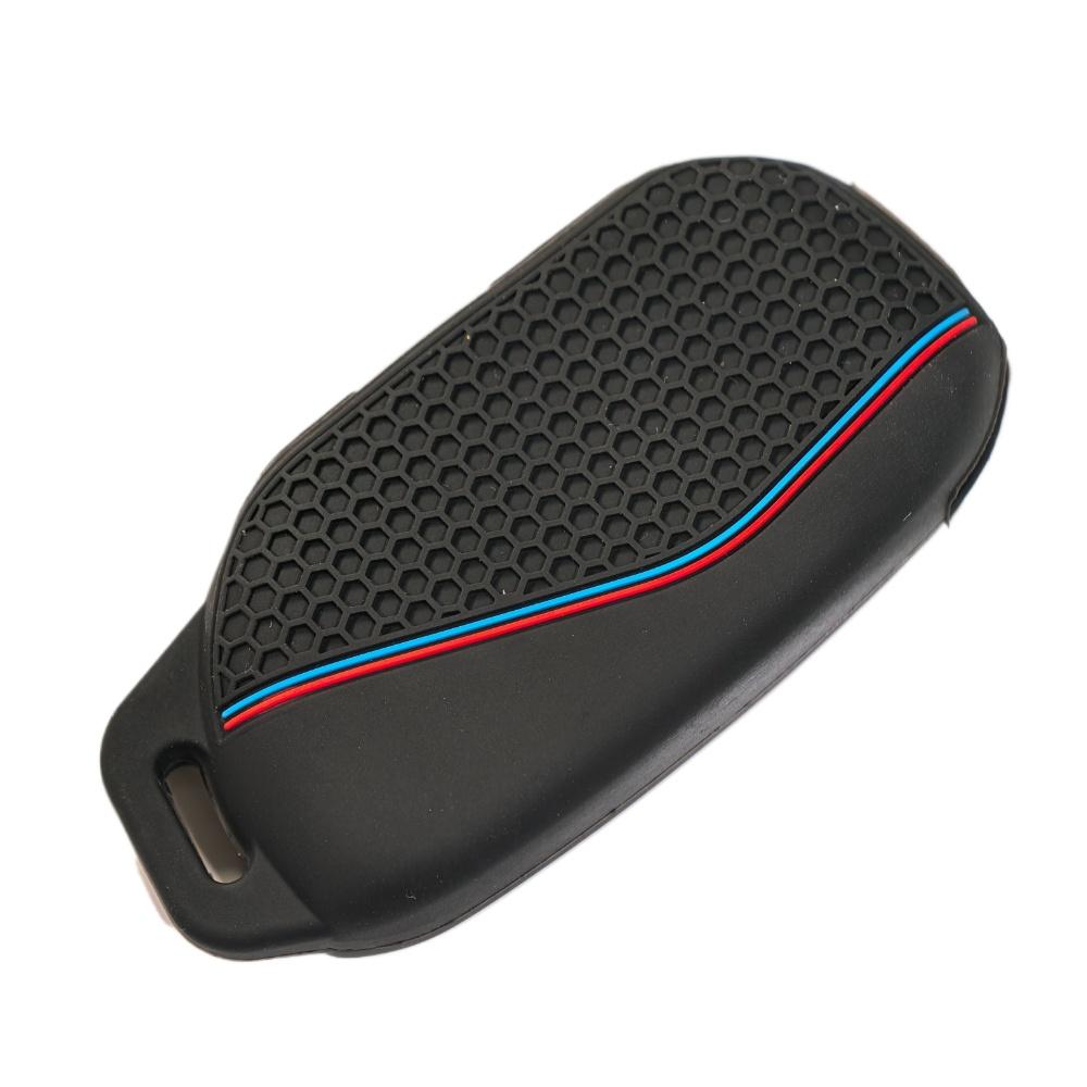 Silicone Holder Key Cover Accsesories Car Key Case Keychain For Bmw Series 7 735I 740Li X7 X1 U11 I7 G07 Lci Xm