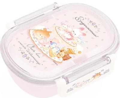 Sugar Cocomoo Fluffy Tight Lunch Box KA33001 H125 X W145 X D55mm