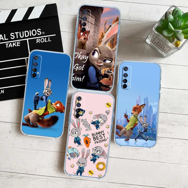 Zootopia Disney Transparent Phone Case for Motorola Moto G7 G8 G9 G84 G85 G73 G24 G15 Z2 Play Power Plus