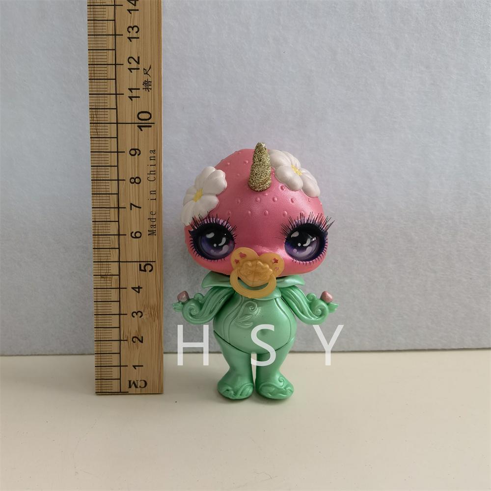 Original 11Cm-13Cm Rainbow Unicorn Doll Little Monster Mud Doll Children'S Game House Toy Set Gift
