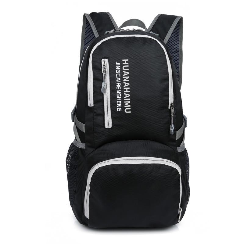Warnerheim Waterproof Folding Backpack: Large Capacity, Lightweight, Portable Outdoor Travel Bag