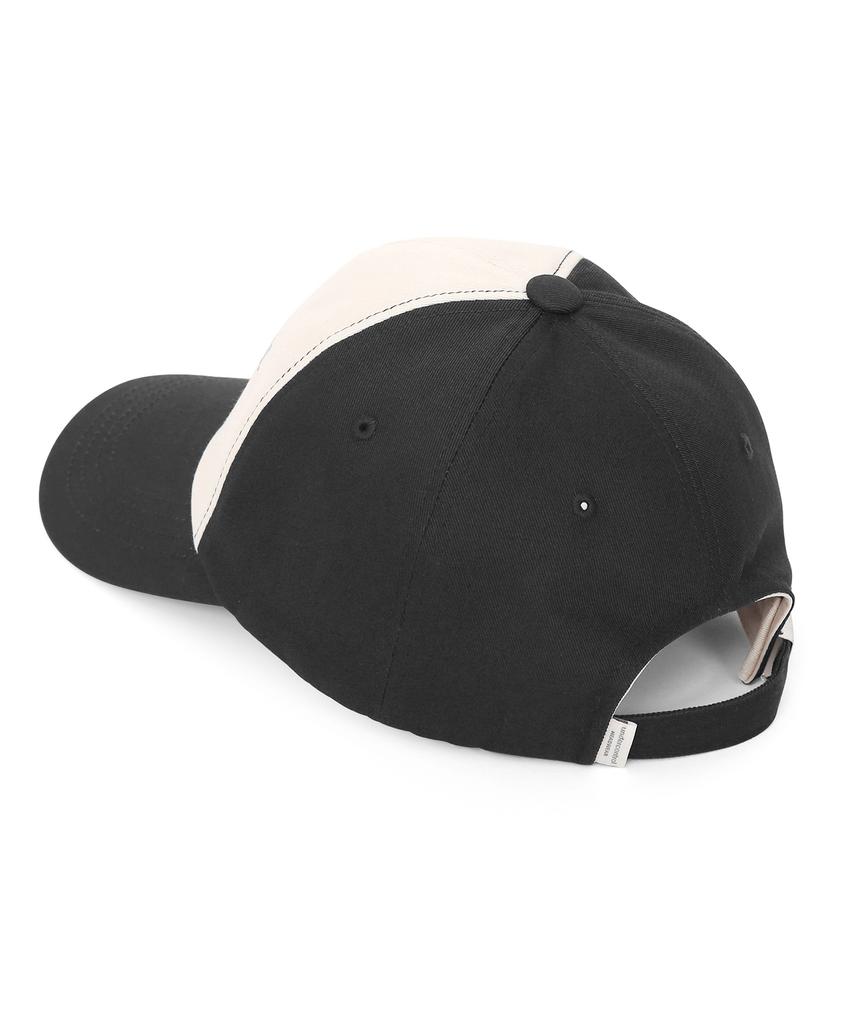 Eondeokeonteulol Cotton Logo Trucker Ball Cap Slogan / Soft Deep Black