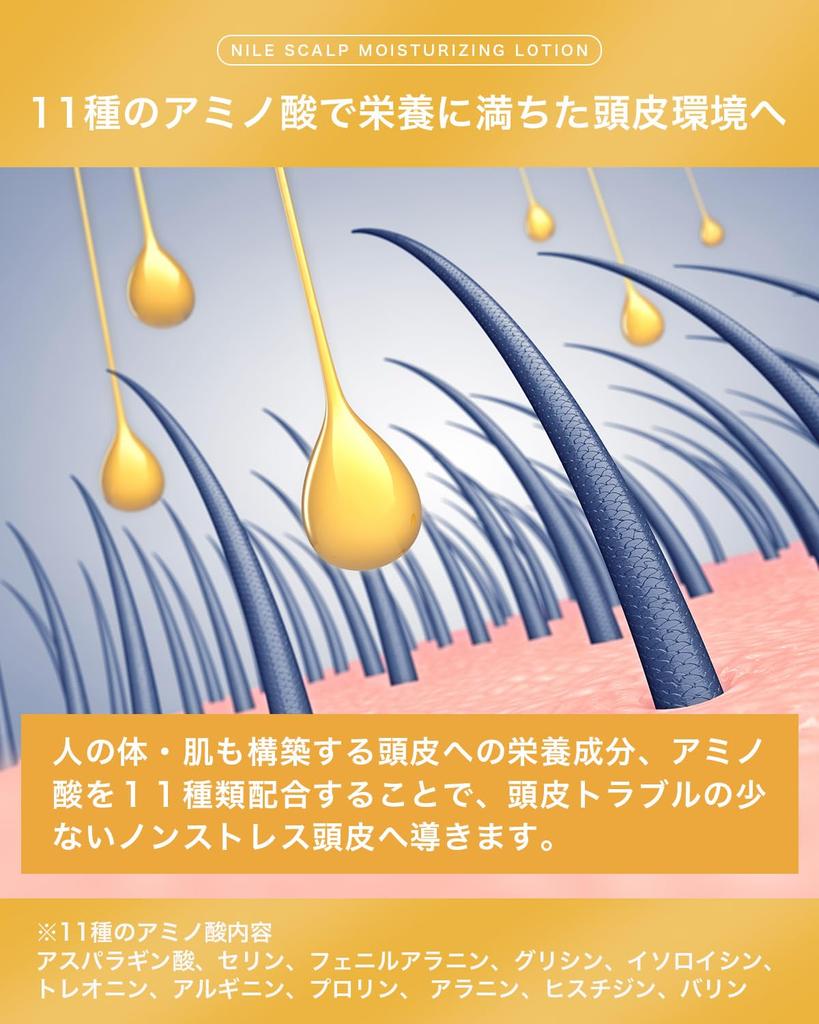 NILE Scalp Moisturizing Lotion for and Dryness Dandruff, Itching,