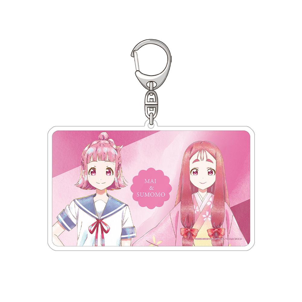

Turkey! Mai & Sumomo Rina & Akebi Sayuri & Suguri Nozomi & Anzu Nanase & Natsume Official Acrylic Keychain Bag pendant Fans Gift 6 cm