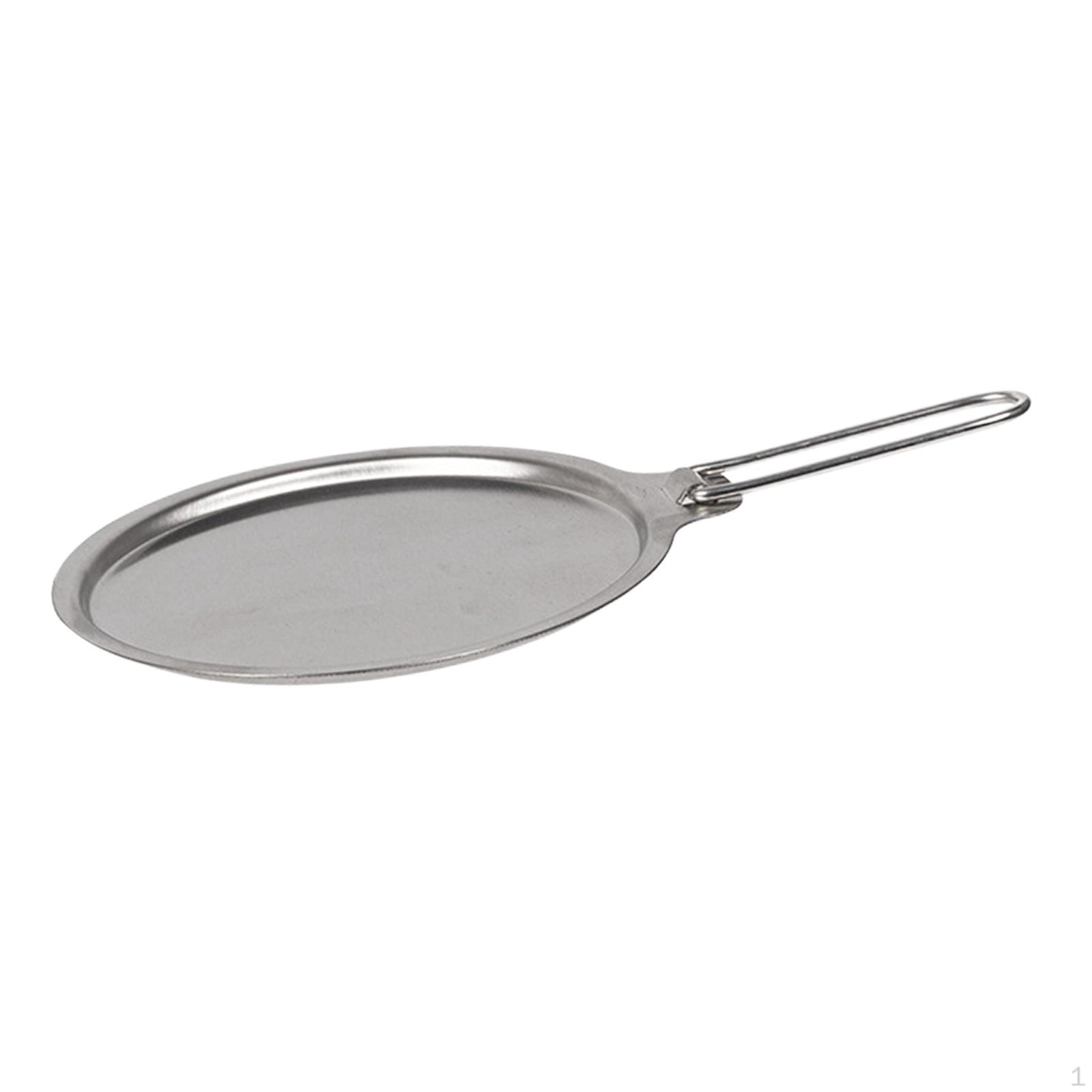 Outdoor Bowl Cover, Camping Lid, Recyclable Stainless Steel Cup Lid Dinnerware Cookware for